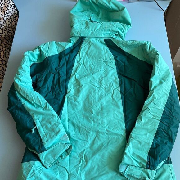 Columbia Powderhouse II Winter Ski Coat in Turquoise - S - Picture 6 of 14